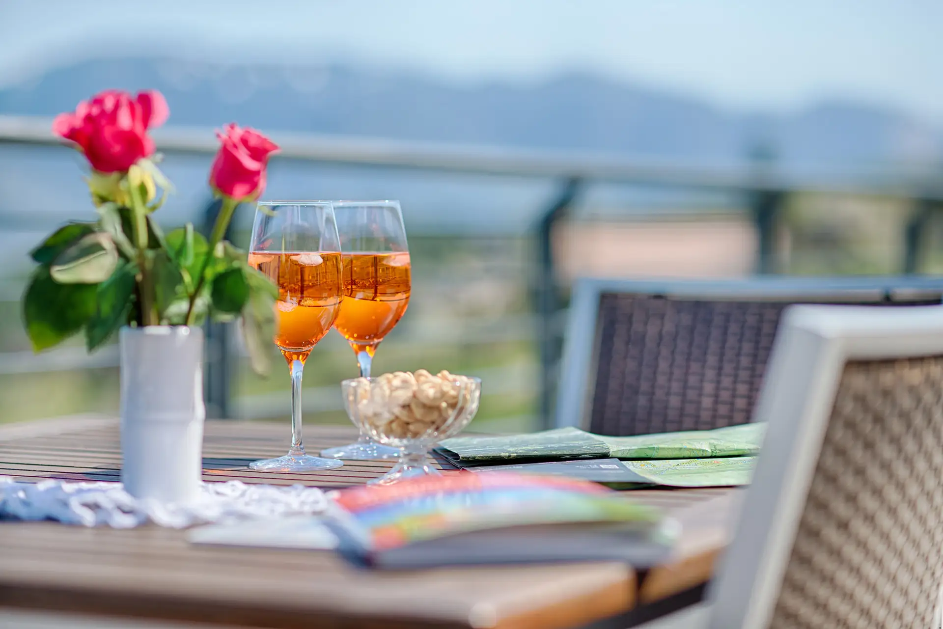 Aperitivo on the terrace